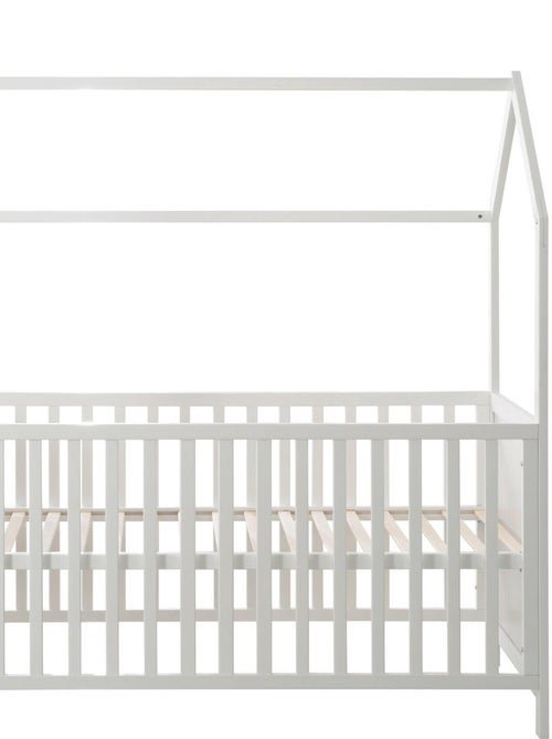 Lit bébé cabane 70 x 140 transformable en lit junior bois FSC - ROBA - Kiabi Lit bébé cabane 70 x 140 transformable en lit junior bois FSC - ROBA - Kiabi