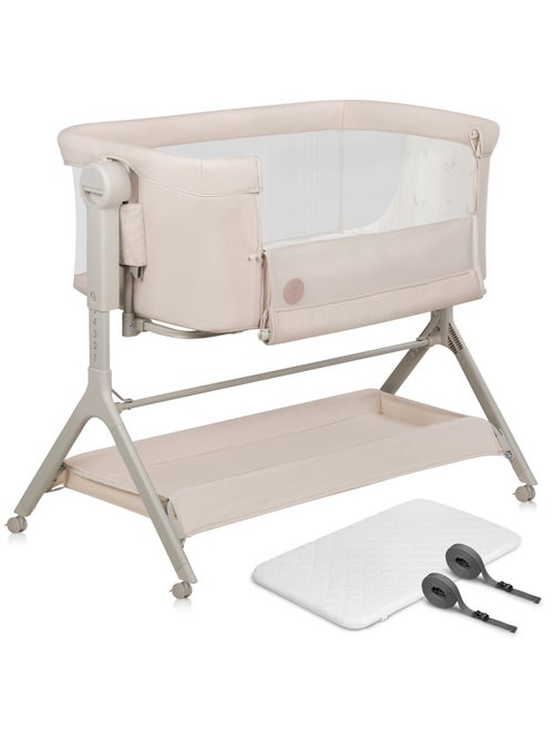 Lit bébé cododo 3en1 LIONELO Leonie Plus - Berceau - Hauteur et inclinaison réglables - Kiabi Lit bébé cododo 3en1 LIONELO Leonie Plus - Berceau - Hauteur et inclinaison réglables - Kiabi