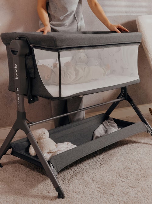 Lit bébé cododo 3en1 LIONELO Leonie Plus - Berceau - Hauteur et inclinaison réglables - Kiabi Lit bébé cododo 3en1 LIONELO Leonie Plus - Berceau - Hauteur et inclinaison réglables - Kiabi