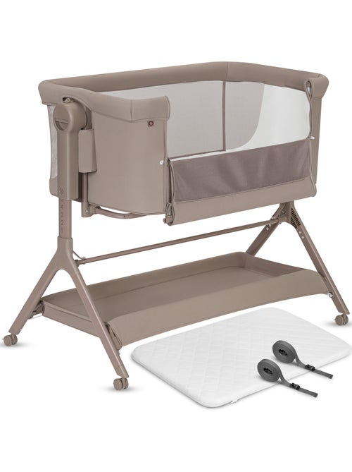 Lit bébé cododo 3en1 LIONELO Leonie Plus - Berceau - Hauteur et inclinaison réglables - Kiabi Lit bébé cododo 3en1 LIONELO Leonie Plus - Berceau - Hauteur et inclinaison réglables - Kiabi