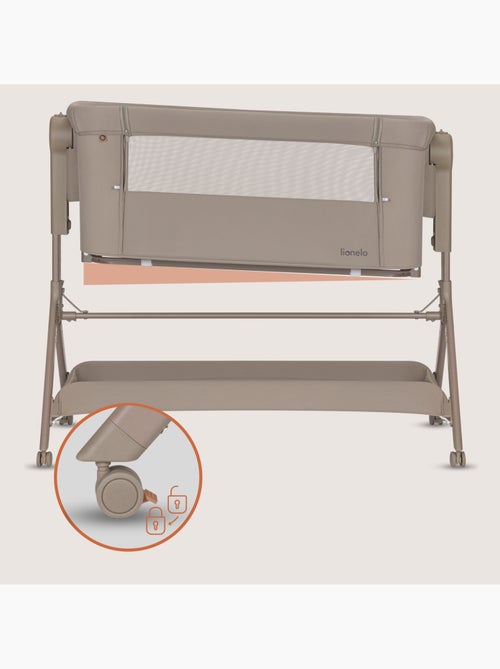 Lit bébé cododo 3en1 LIONELO Leonie Plus - Berceau - Hauteur et inclinaison réglables - Kiabi Lit bébé cododo 3en1 LIONELO Leonie Plus - Berceau - Hauteur et inclinaison réglables - Kiabi