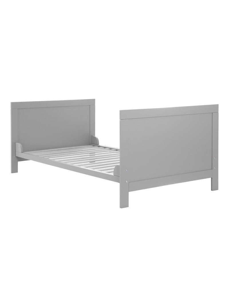 Lit bébé évolutif 70 x 140 convertible en lit enfant roba Gris taupe - Kiabi