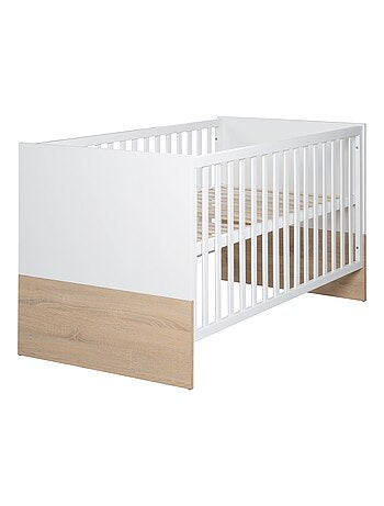 Lit bébé évolutif 70 x 140 convertible en lit junior 'gabriella' roba
