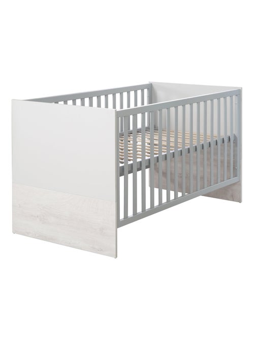 Lit bébé évolutif 70 x 140 convertible en lit junior 'Maren 2' ROBA - Kiabi