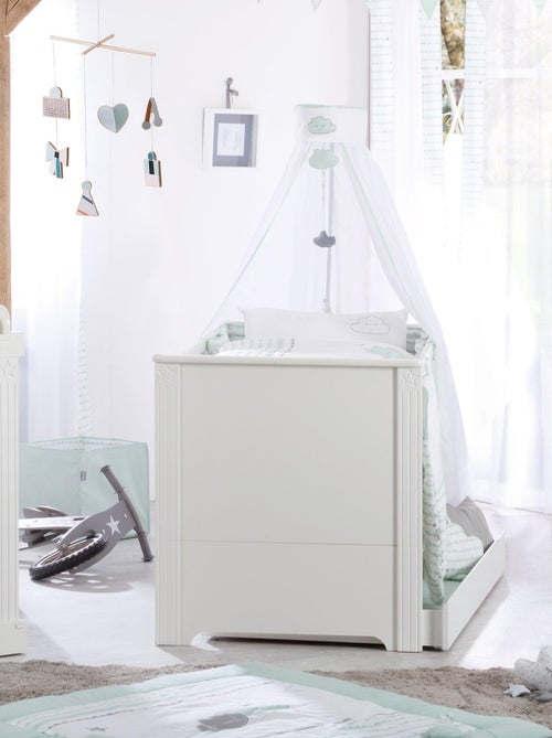 Lit bébé évolutif 70 x 140 convertible en lit junior 'Maxi' ROBA - Kiabi