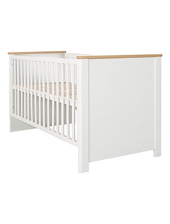 Lit bébé évolutif 70 x 140 transformable en lit junior 'Ava' ROBA