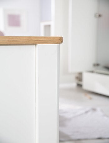 Lit bébé évolutif 70 x 140 transformable en lit junior 'Ava' ROBA