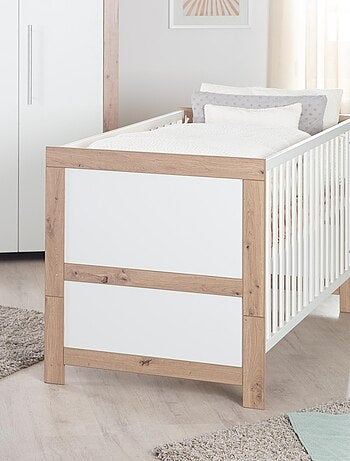 Lit bébé évolutif 70 x 140 transformable en lit junior 'malo' roba