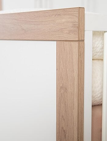 Lit bébé évolutif 70 x 140 transformable en lit junior 'malo' roba