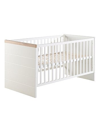 Lit bébé évolutif 70 x 140 transformable en lit junior 'nele' roba