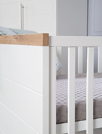 Lit bébé évolutif 70 x 140 transformable en lit junior 'nele' roba