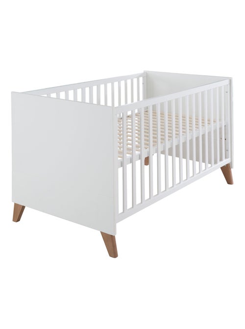 Lit bébé évolutif 70 x 140 transformable en lit junior 'ole' roba - Kiabi Lit bébé évolutif 70 x 140 transformable en lit junior 'ole' roba - Kiabi