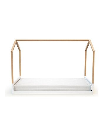 Lit cabane bébé évolutif en bois kasa