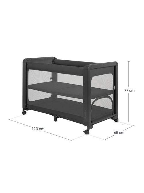 Lit cododo 5en1 LIONELO Patty - Lit parapluie - Parc - Pliable - Matelas haute densité - 4 roulettes - Kiabi Lit cododo 5en1 LIONELO Patty - Lit parapluie - Parc - Pliable - Matelas haute densité - 4 roulettes - Kiabi