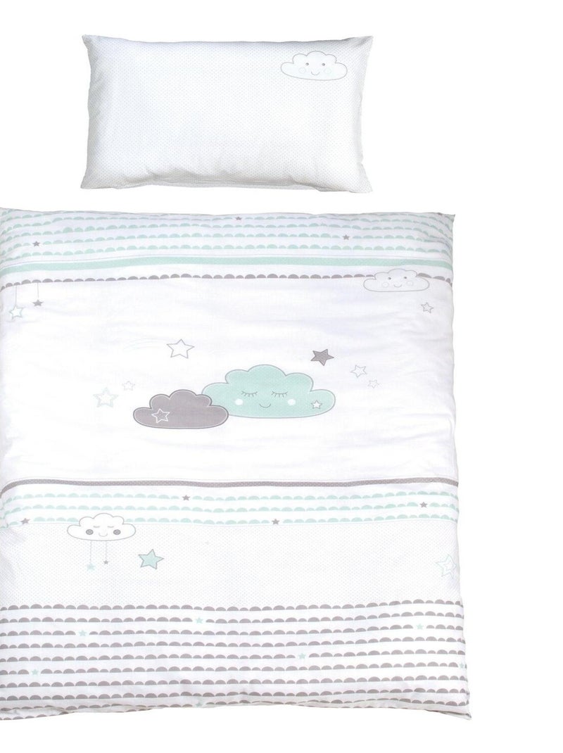 Lit cododo 60 x 120 cm avec literie complète 'Happy Cloud' ROBA Blanc - Kiabi