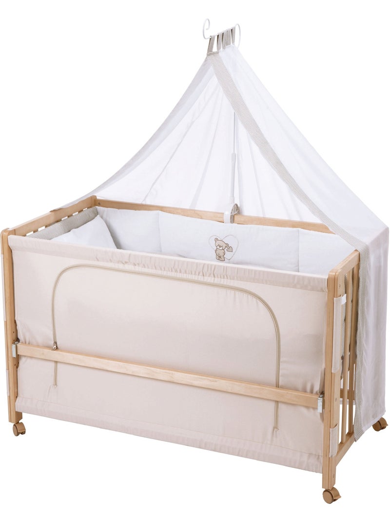 Lit cododo 60 x 120 cm avec literie complète 'liebhabaer' roba Bois naturel - Kiabi