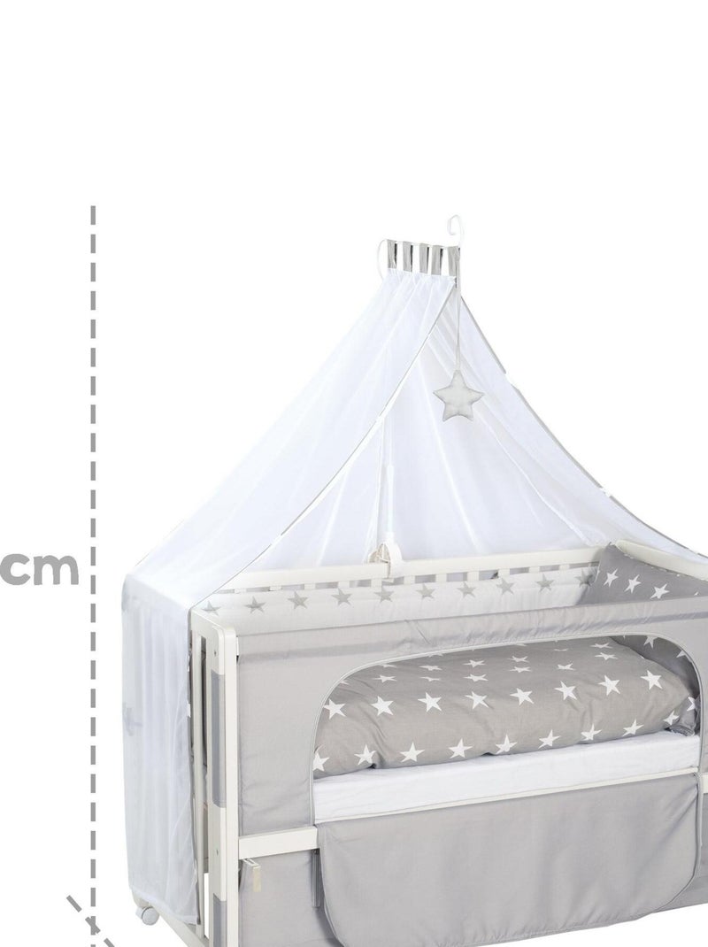 Lit cododo 60 x 120 cm avec literie complète 'Little Stars' ROBA Blanc - Kiabi