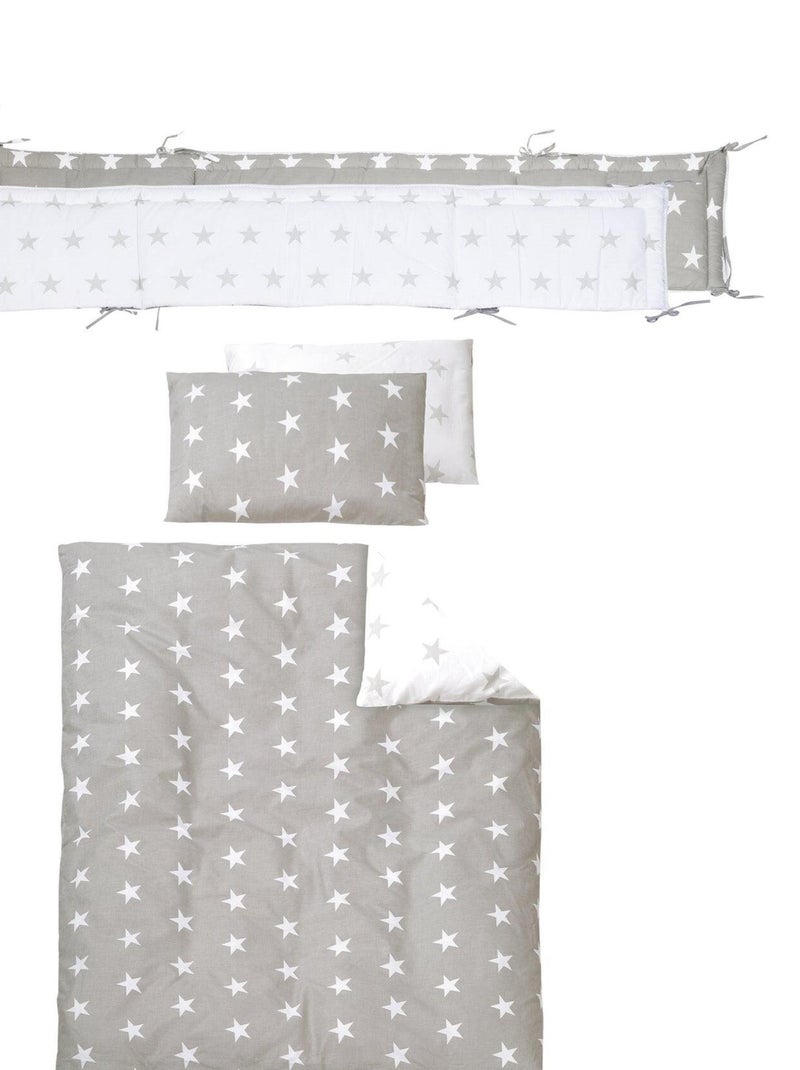Lit cododo 60 x 120 cm avec literie complète 'Little Stars' ROBA Blanc - Kiabi