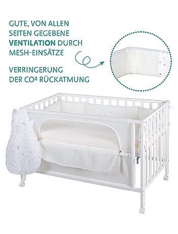 Lit cododo 60 x 120 + matelas safe asleep® et accessoires 'Sternenzauber' ROBA
