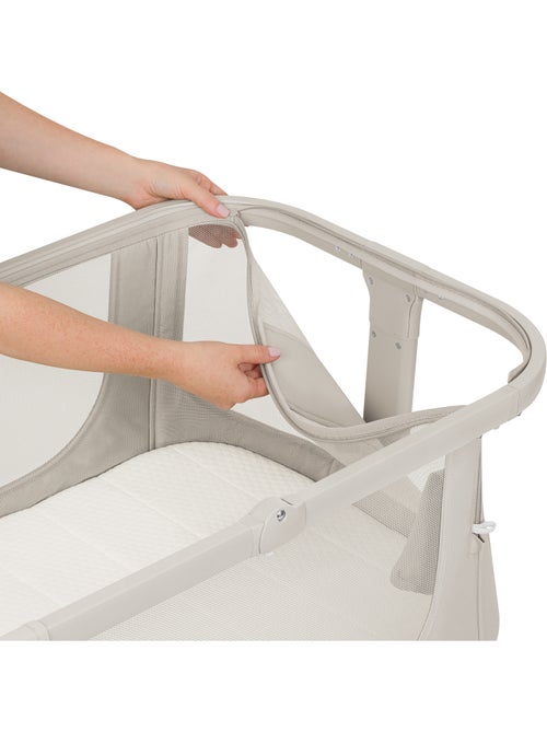 Lit cododo bébé 4en1 lionelo luna - berceau - réglable en hauteur et inclinaison - matelas inclus - Kiabi Lit cododo bébé 4en1 lionelo luna - berceau - réglable en hauteur et inclinaison - matelas inclus - Kiabi