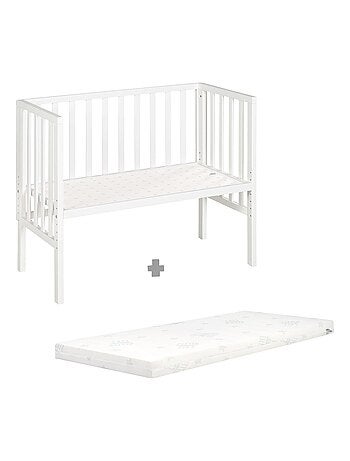 Lit cododo pour nouveau-né avec matelas respirant et déhoussable ROBA