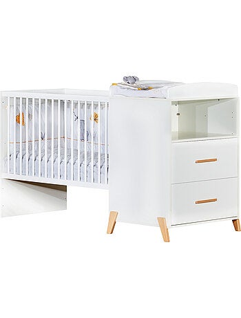 Lit combiné evolutif en bois - babyprice