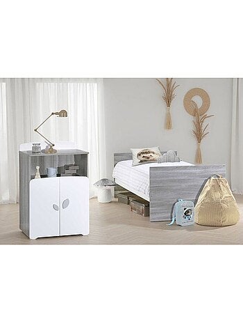 Lit combiné évolutif en bois - babyprice