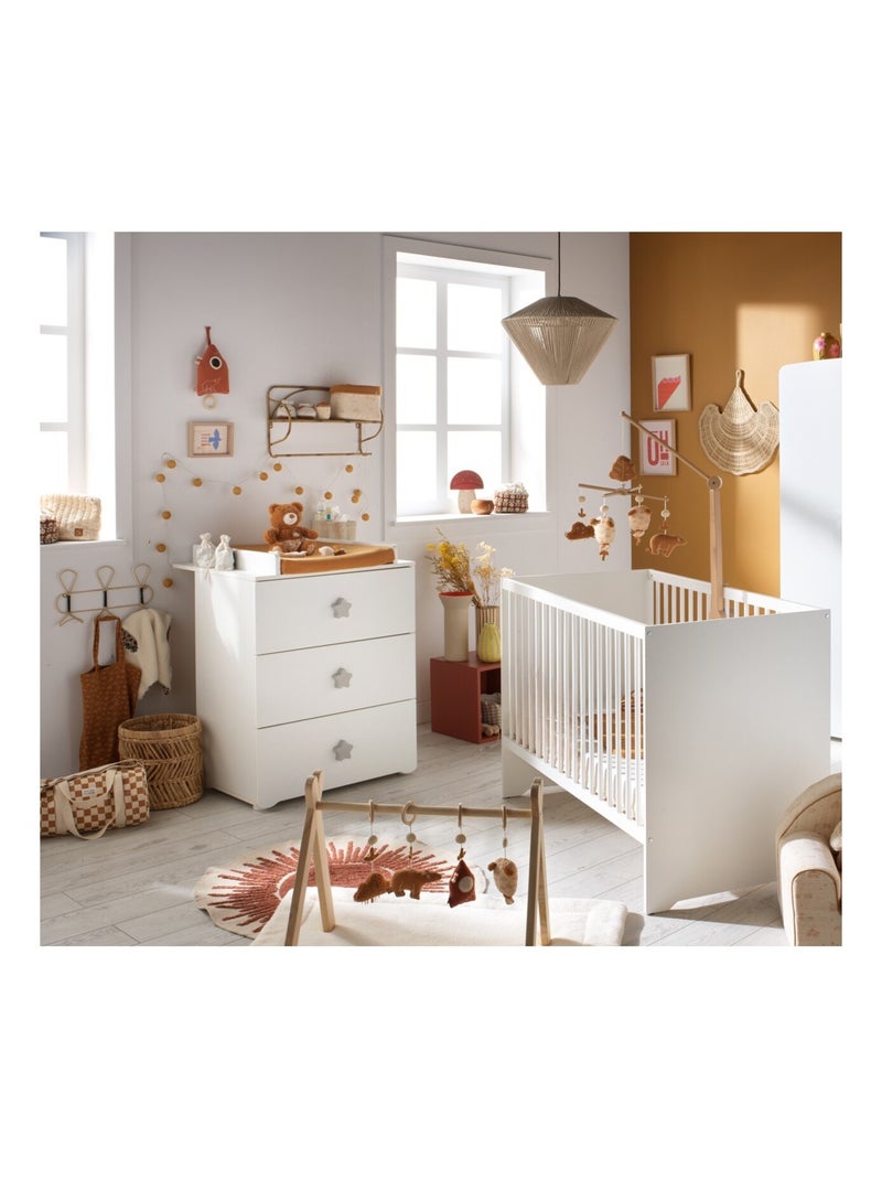 Lit en bois - babyprice Blanc - Kiabi