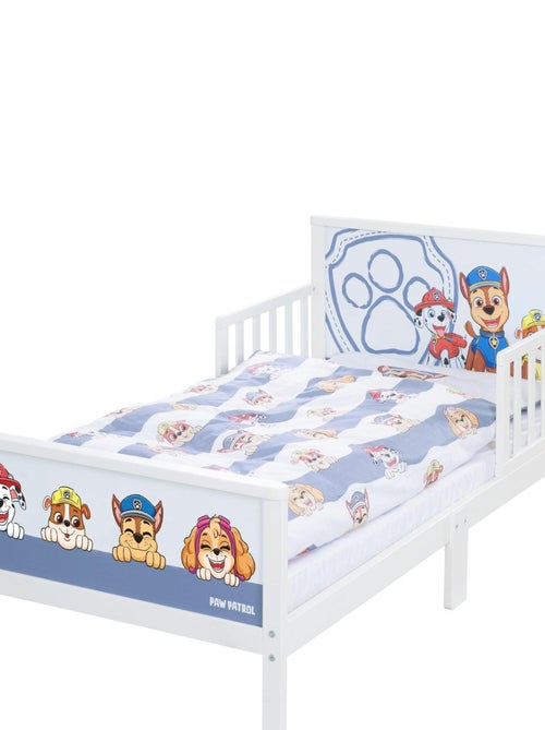 Lit enfant 70 x 140 avec barrières de sécurité et linge de lit 'Paw Patrol' ROBA - Kiabi Lit enfant 70 x 140 avec barrières de sécurité et linge de lit 'Paw Patrol' ROBA - Kiabi