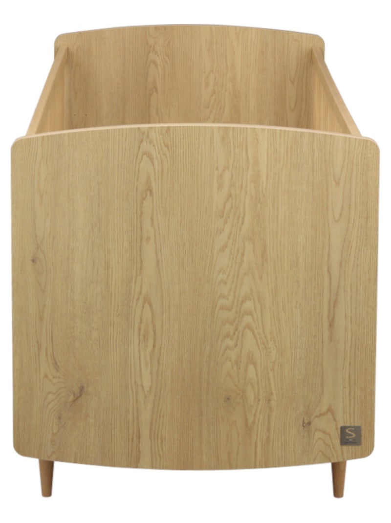 Lit évolutif 70x140 - little big bed pieds bois - sauthon Marron - Kiabi
