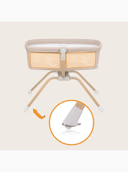 Lit parapluie 3en1 LIONELO Malin Evo - Berceau - Roulettes - Matelas inclus - Sac - Kiabi Lit parapluie 3en1 LIONELO Malin Evo - Berceau - Roulettes - Matelas inclus - Sac - Kiabi