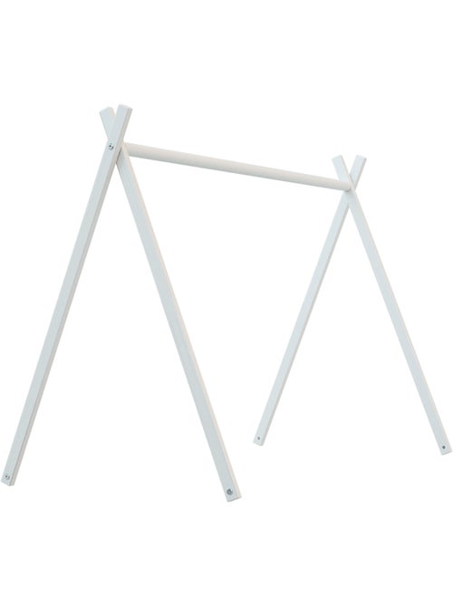 Lit tipi en bois avec toit 60 x 120 cm - Kiabi