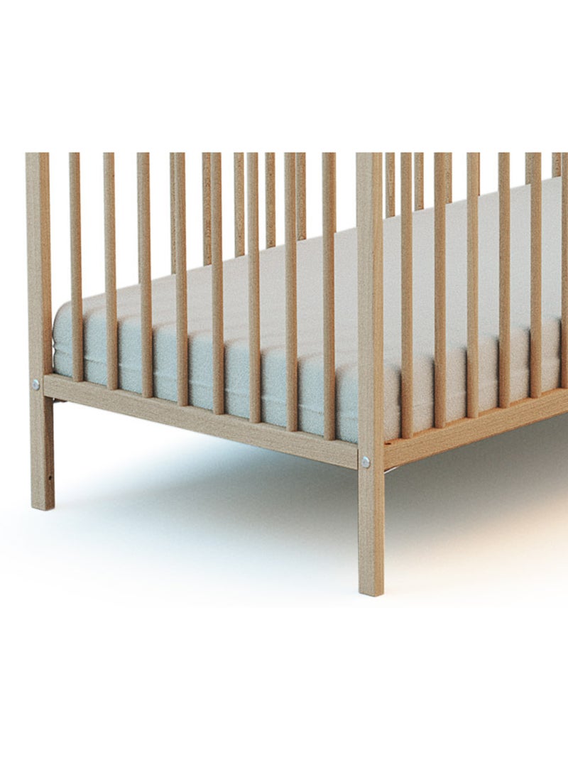 Lit tipi en bois avec toit 60 x 120 cm Marron noisette - Kiabi