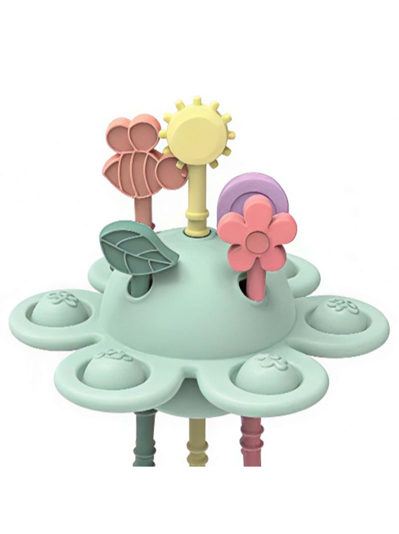 Little l | jouet d'éveil jardin sensoriel en silicone Vert - Kiabi