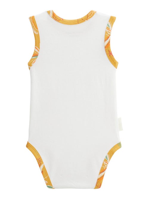 Liwa 2-pack mouwloze babyrompertjes - Kiabi