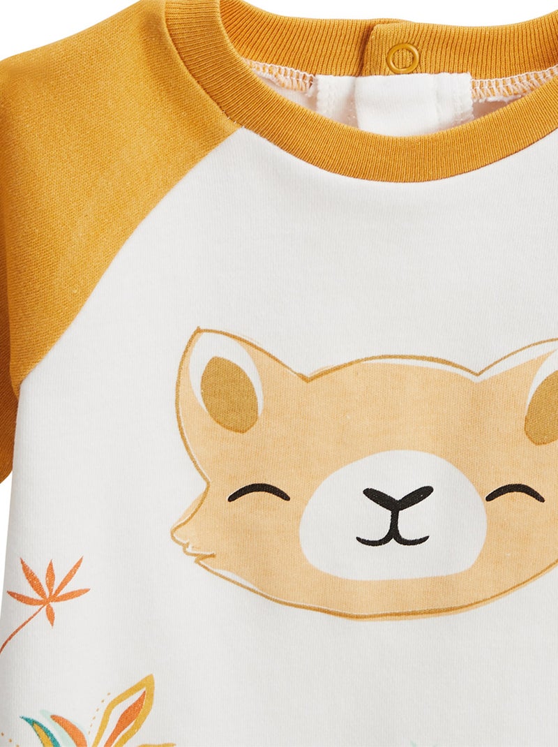 Liwa kinderpyjamaset (2-delig) Geel - Kiabi