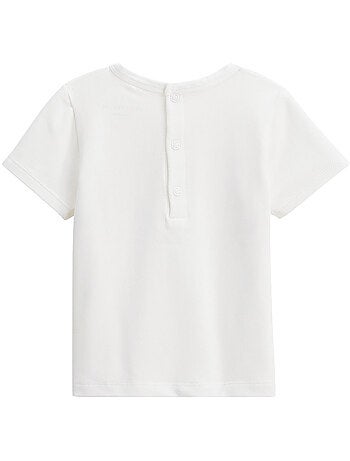 Liwa kinderset bestaande uit een katoenen gaas t-shirt en een short.