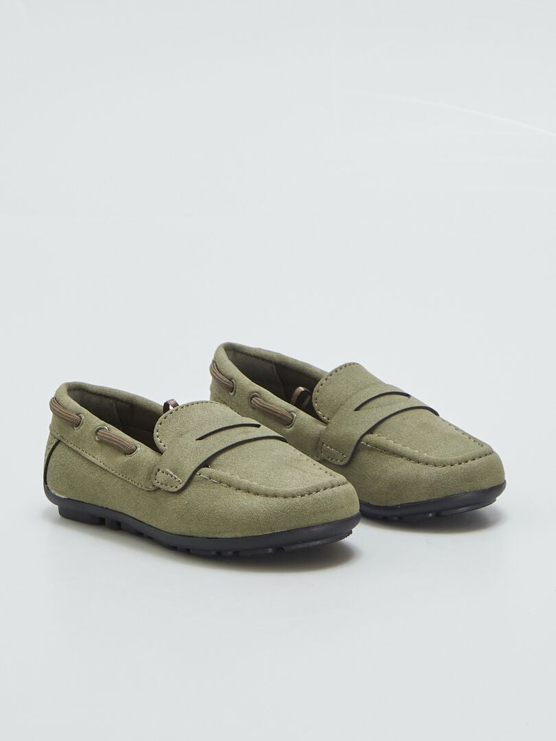 Riona dam loafers H8-966M - Kaki main image 0