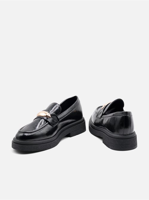 Loafers met glanzende afwerking - Kiabi Loafers met glanzende afwerking - Kiabi