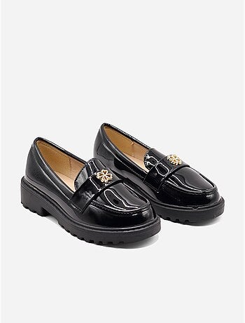 Loafers met strass-details