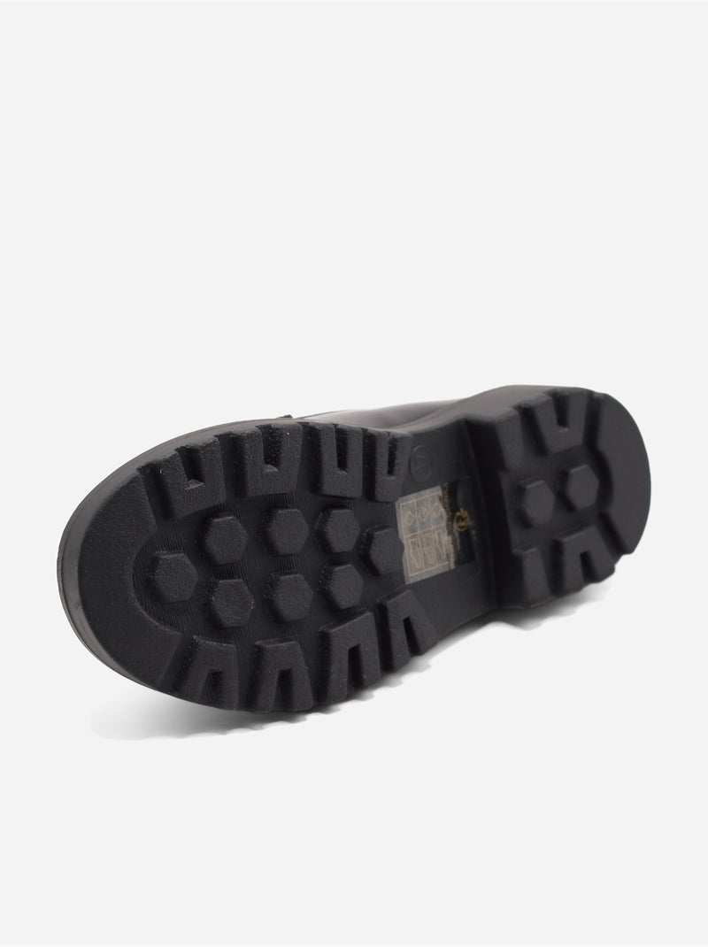 Loafers met strass-details Zwart - Kiabi