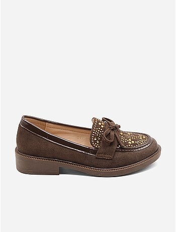 Loafers met strikjes