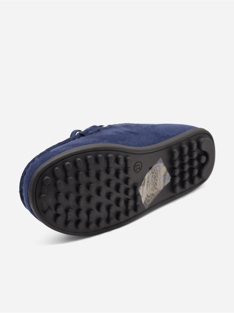 Loafers met strikjes Donkerblauw - Kiabi