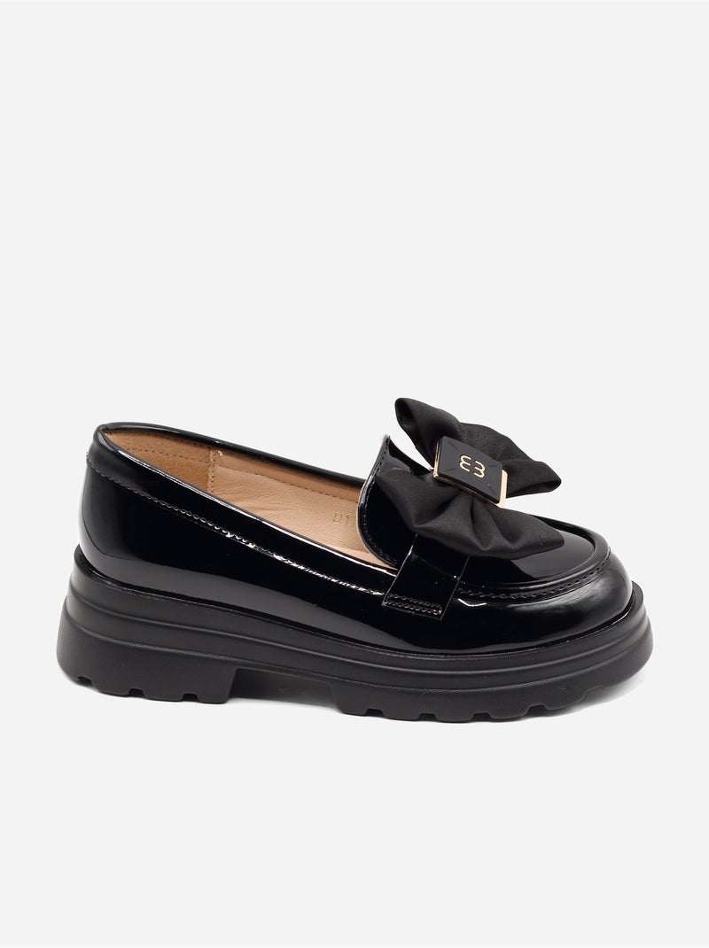 Loafers met strikjes Zwart - Kiabi