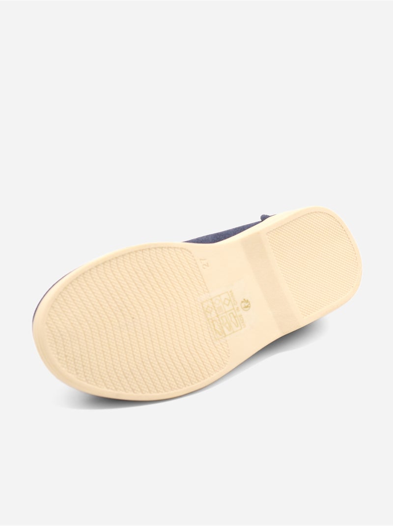 Loafers met suède-look Donkerblauw - Kiabi