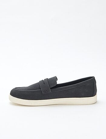 Loafers van suedine