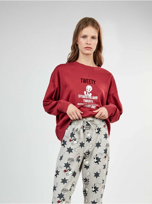 Looney tunes pyjama met tweety print - Kiabi Looney tunes pyjama met tweety print - Kiabi