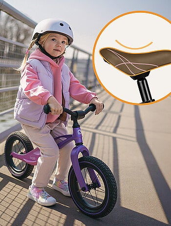 Loopfiets LIONELO Bart Air – Kinderfiets – Tot 30 kg – Lichtgewicht – Verstelbaar stuur en zadel