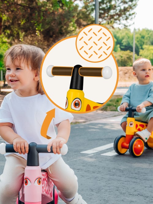 Loopfiets LIONELO Sammy – Kinderfiets – 4 wielen – Ergonomisch - Kiabi Loopfiets LIONELO Sammy – Kinderfiets – 4 wielen – Ergonomisch - Kiabi