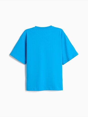 'loose fit' bedrukt t-shirt, mo fashion